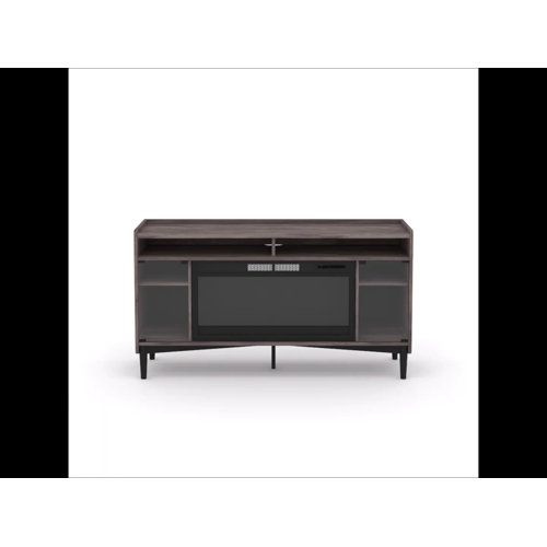 Ivy Bronx Gutierrez TV Stand for TVs up to 60" with Fireplace Included